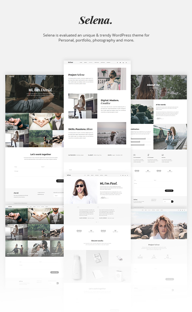 Selena.  - Mehrzweck-WordPress-Theme - 4
