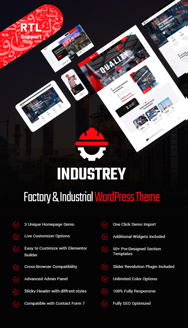Industrie-WordPress-Theme