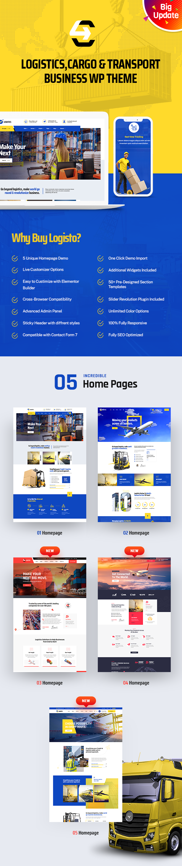 Logisto WordPress-Theme