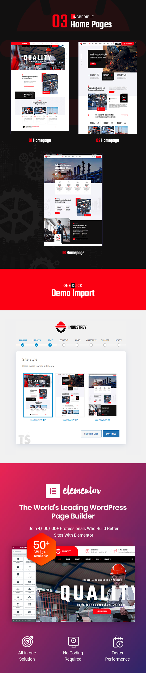 Industrie-WordPress-Theme