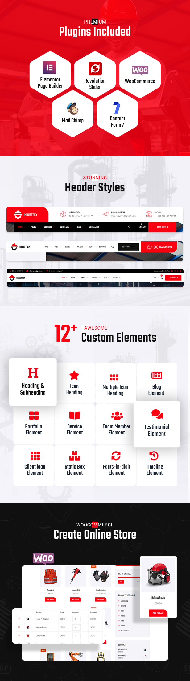 Industrie-WordPress-Theme