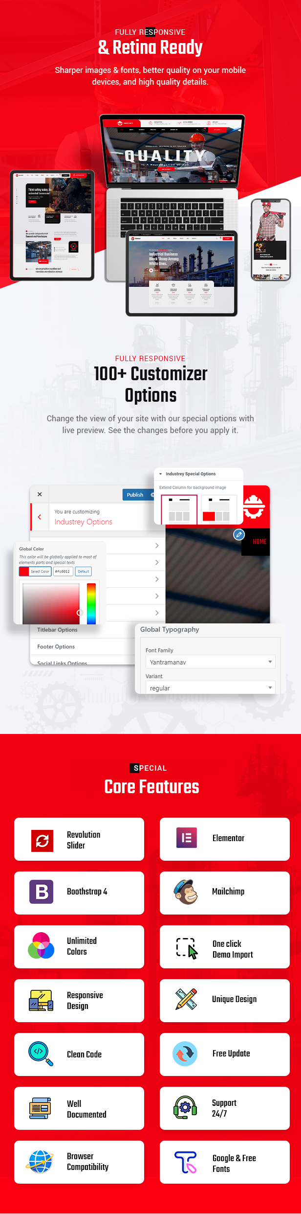 Industrie-WordPress-Theme