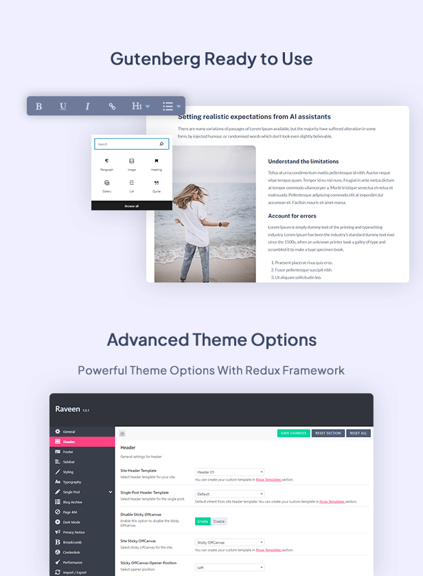 Ravenen |  WordPress-Theme für Blogs und Zeitschriften