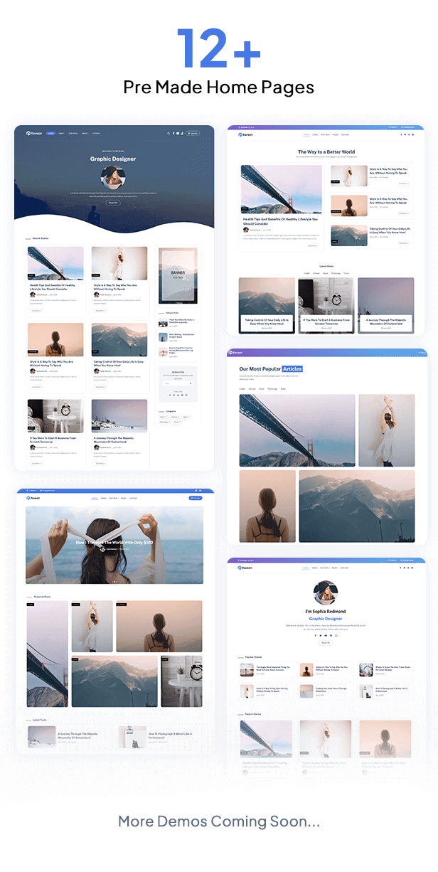 Ravenen |  WordPress-Theme für Blogs und Zeitschriften