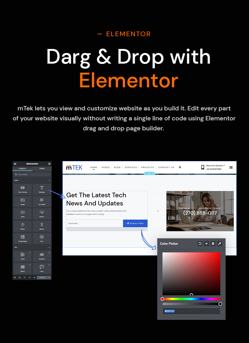 MightyTek |  WordPress-Theme für IT-Dienste und Technologie – 8