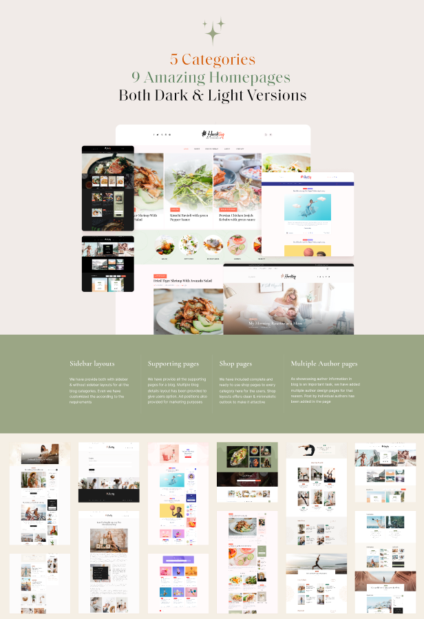 Hashtag – Persönliches Blog-WordPress-Theme – 7