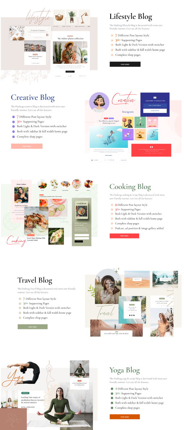 Hashtag – Persönliches Blog-WordPress-Theme – 8