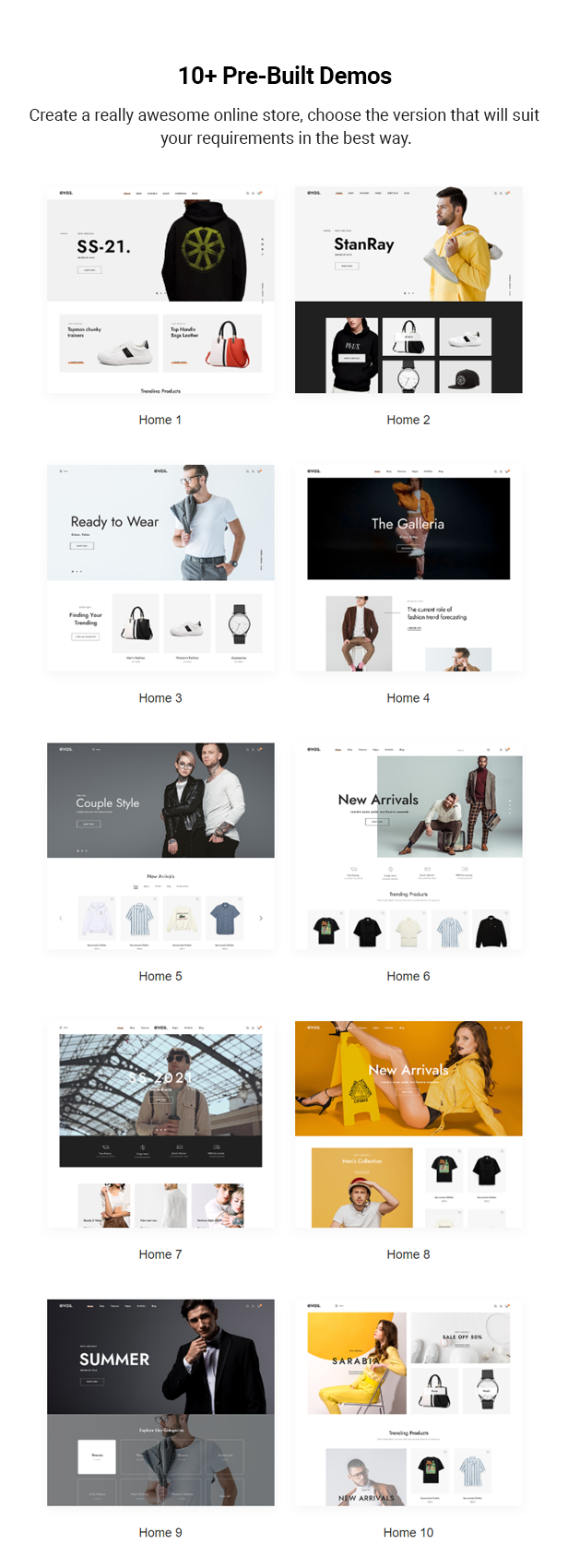 Evos Elementor – Mehrzweck-E-Commerce-Prestashop-Theme