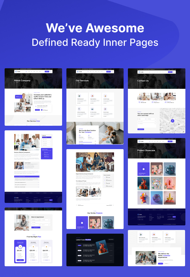 Kreta – Persönliches Portfolio und WordPress-Theme für Kreativagentur – 3