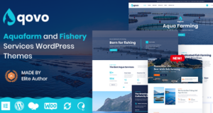 Aqovo – Aqua Farm & Fishery Services WordPress-Vorlage