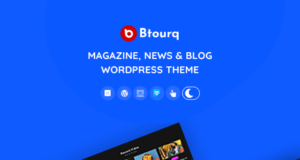 Btourq – WordPress-Template für Nachrichtenmagazine