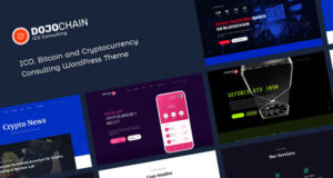 DojoChain – WordPress-Layout für Kryptowährungsberatung