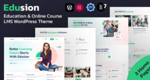 Edusion – Bildung LMS WordPress Template