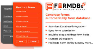 FormDBx – Erweitertes DB-Formulargenerator-WP-Plugin