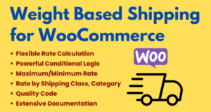 Gewichtsbasierter Versand für WooCommerce