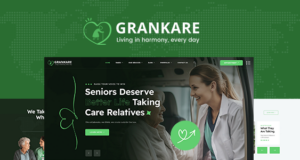 Grankare – Seniorenpflege-WordPress-Layout