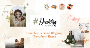 Hashtag – Persönliches Blog-WordPress-Layout