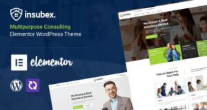 Insubex – Elementor Mehrzweck-Versicherungs-WordPress-Layout