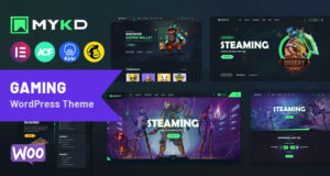 MYKD – eSports- und Gaming-NFT-WordPress-Layout