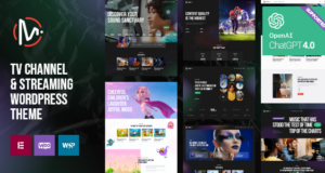 MediaFlex – TV-Kanal und Streaming-WordPress-Vorlage