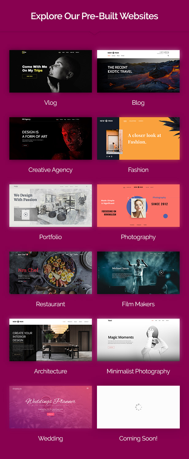 Theme-Demos-Liste