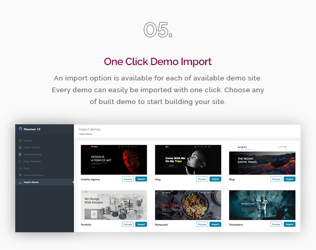 Ein-Klick-Demo-Import