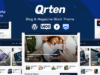 Qrten – Blockbasiertes WordPress-Template für Blog und Magazin