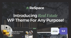 ReSpace – WordPress-Template für Immobilien