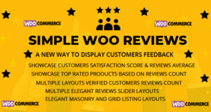 Simple Woo Reviews – Review Pack for Woocommerce