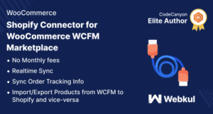 WooCommerce WCFM Marketplace Shopify Connector