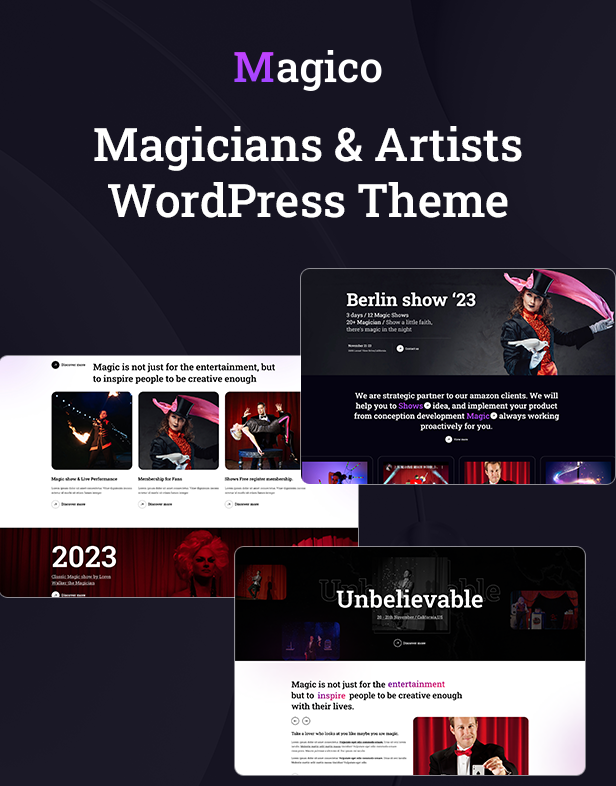 Magic Fiesta WordPress-Theme