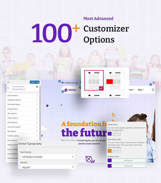 Kidzieo WordPress-Theme