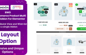 BWD WooCommerce-Produkt-Multi-Action-Addon für Elementor
