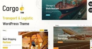 Cargoton – Transport- und Logistik-WordPress-Layout
