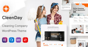 CleenDay – WordPress-Layout für Reinigungsunternehmen