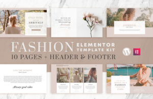 Fashion Instincts – WooCommerce Elementor Template Kit