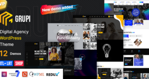 Grupi – WordPress-Vorlage für digitale Agenturen