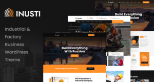 Inusti – Fabrik- und Industrie-WordPress-Vorlage