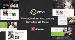 Invess – WordPress-Vorlage für Buchhaltung und Finanzberatung