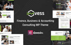 Invess – WordPress-Vorlage für Buchhaltung und Finanzberatung