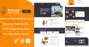 Kasuua – WordPress-Vorlage für Architekt und Design