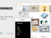 Minimus – Minimales Portfolio-WordPress-Vorlage für Kreative