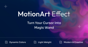 Motion Art für Elementor WordPress Plugin