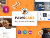 PawsCare – WordPress-Vorlage für Tierpflege und Veterinärmedizin