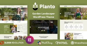 Planto – Landschaftsgarten-WordPress-Vorlage