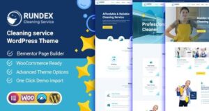 Rundex – WordPress-Layout für Reinigungsdienste