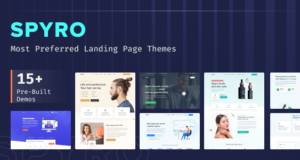 Spyro – Marketing-Landingpage-WordPress-Template