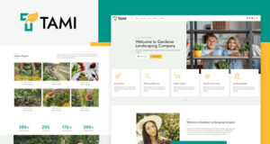 Tami – Elementor-Vorlagen-Kit für Landschaft und Garten