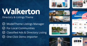 Walkerton – WordPress-Vorlage für Verzeichnisse und Einträge
