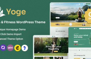 Yoge – Fitness- und Yoga-WordPress-Template